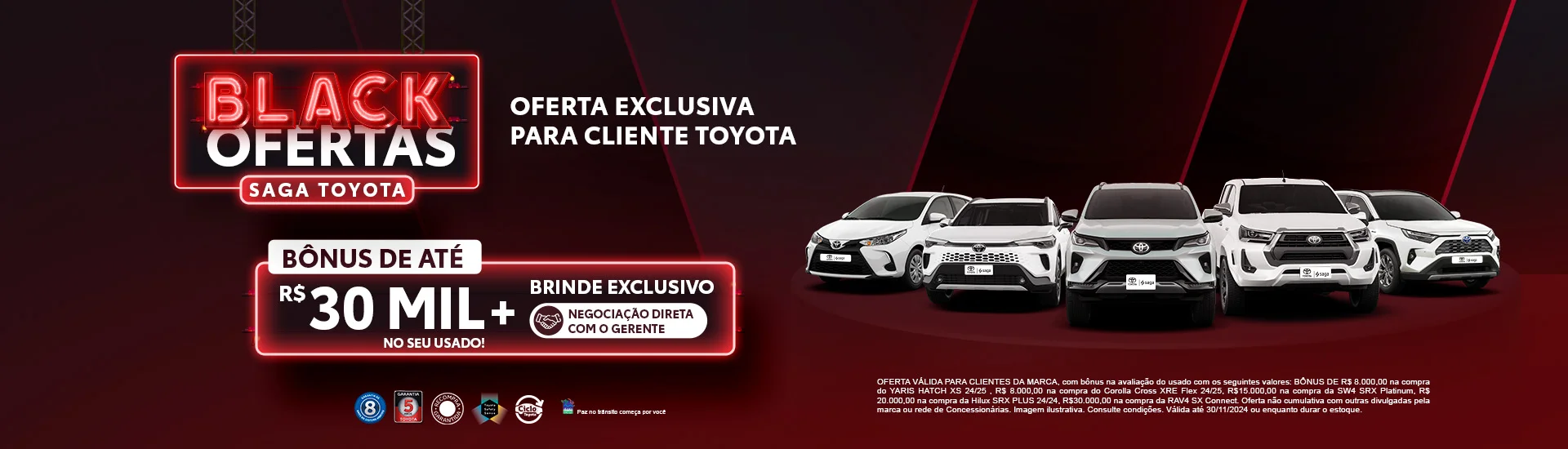 SAGA TOYOTA OFERTAS